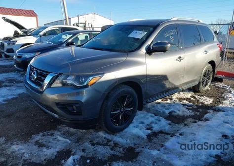 2017 Nissan Pathfinder Sl z USA, uszkodzony, nr VIN 5N1DR2MM1HC660277
